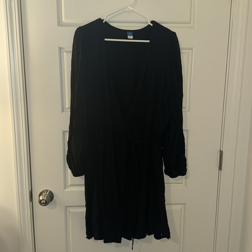 Old Navy Wrap Long Sleeve Dress